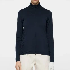 Nancy Seamless Mid Layer Blå