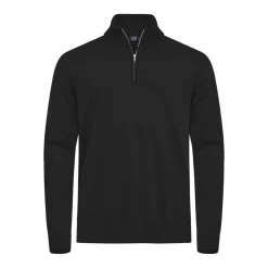 Oakville Half Zip Sweater Svart