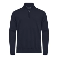 Oakville Half Zip Sweater Blå