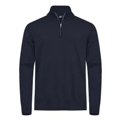 Oakville Half Zip Sweater Blå
