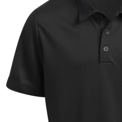 Performance Short Sleeve Polo Shirt Kids Svart