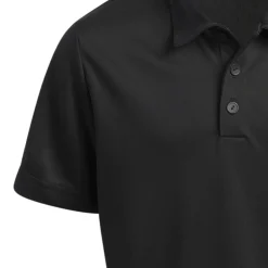 Performance Short Sleeve Polo Shirt Kids Svart
