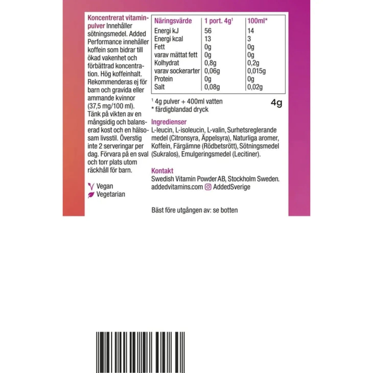 Performance Wild Berries 10-pack