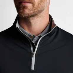 Perth Performance Quarter-Zip Svart
