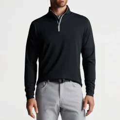 Perth Performance Quarter-Zip Svart