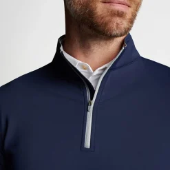 Perth Performance Quarter-Zip Blå