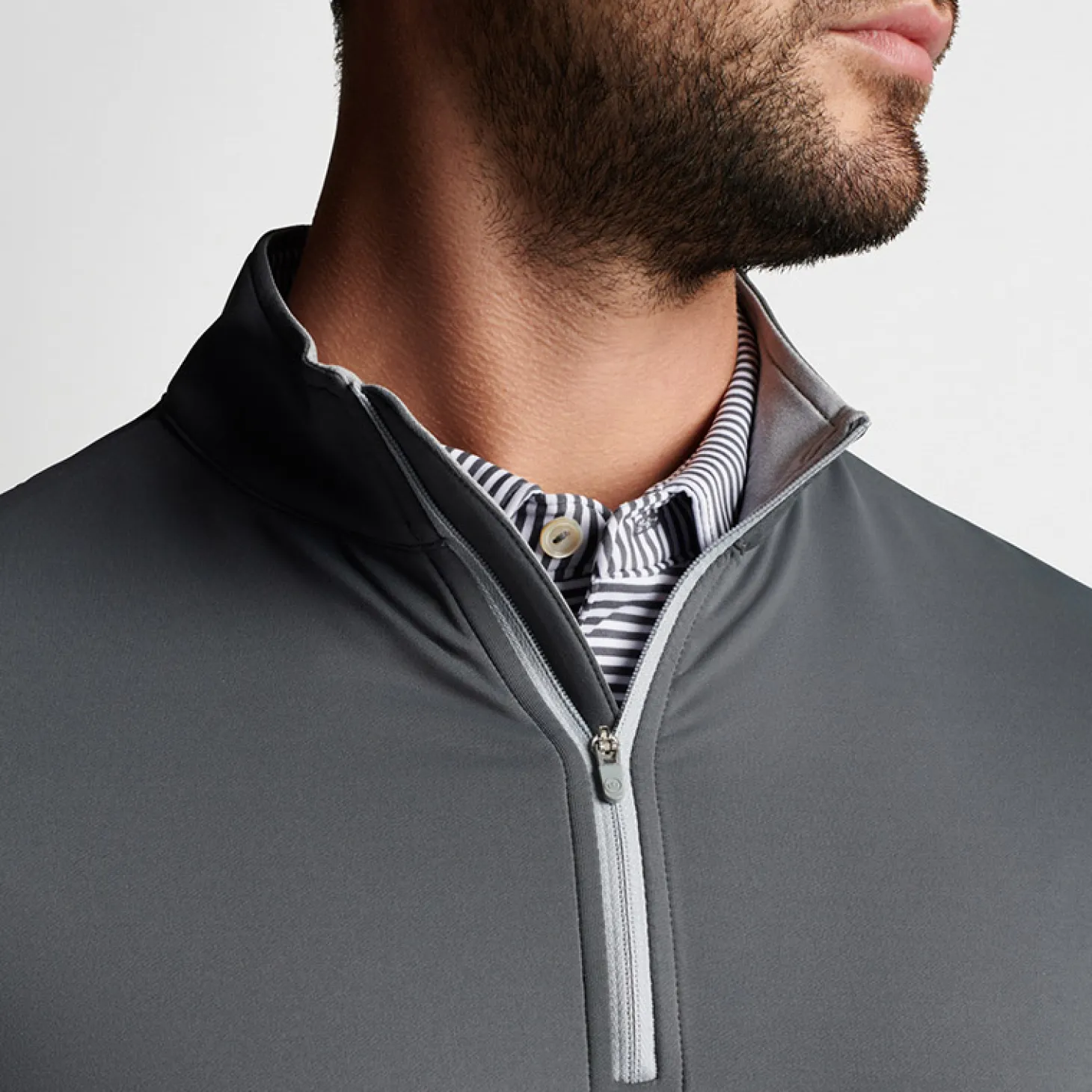 Perth Performance Quarter-Zip Grå