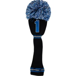PomPom Headcover Driver Blå