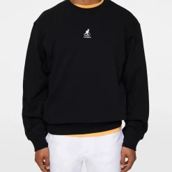 Roberto Crewneck JL x Kangol Svart