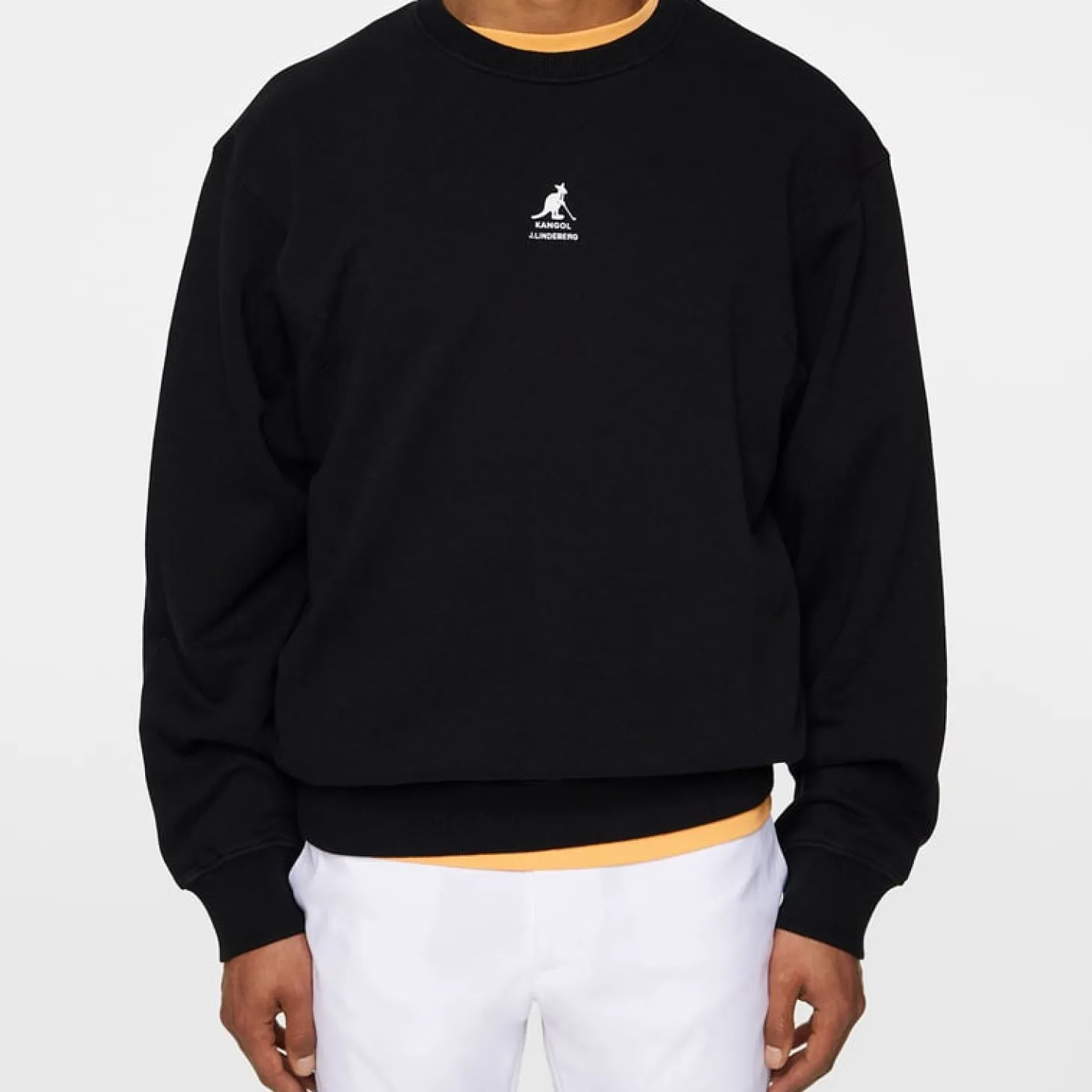 Roberto Crewneck JL x Kangol Svart