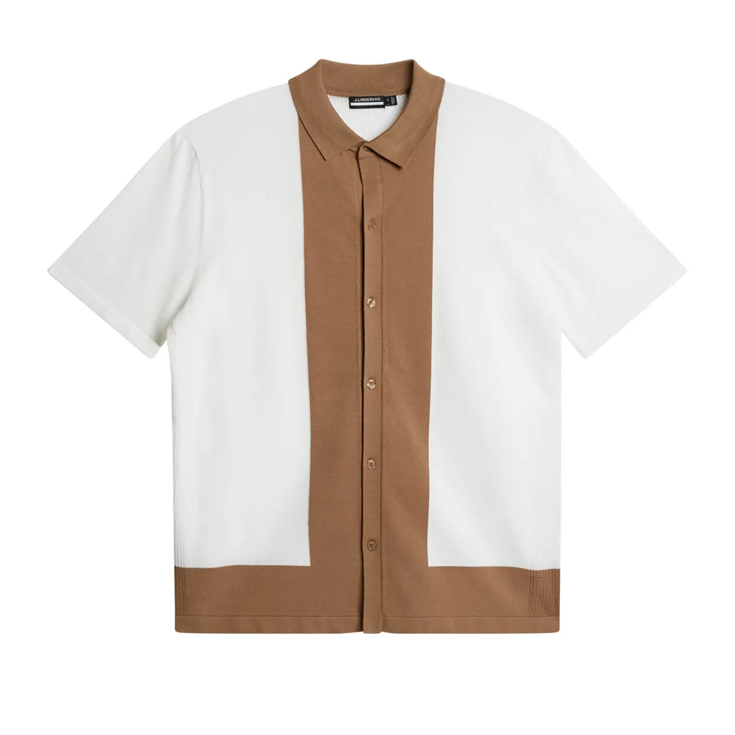 Rue Knitted Polo Shirt Vit