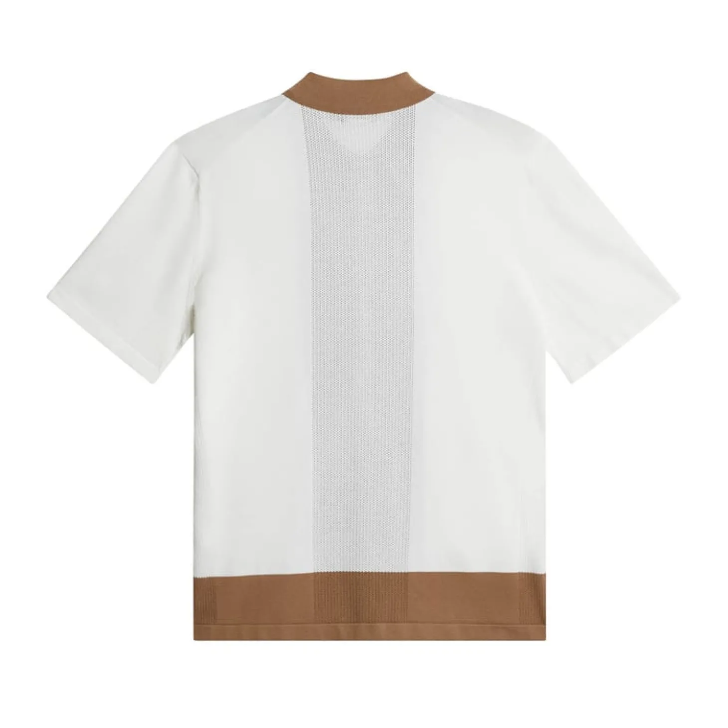 Rue Knitted Polo Shirt Vit