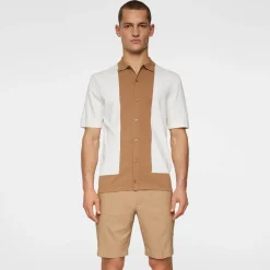 Rue Knitted Polo Shirt Vit