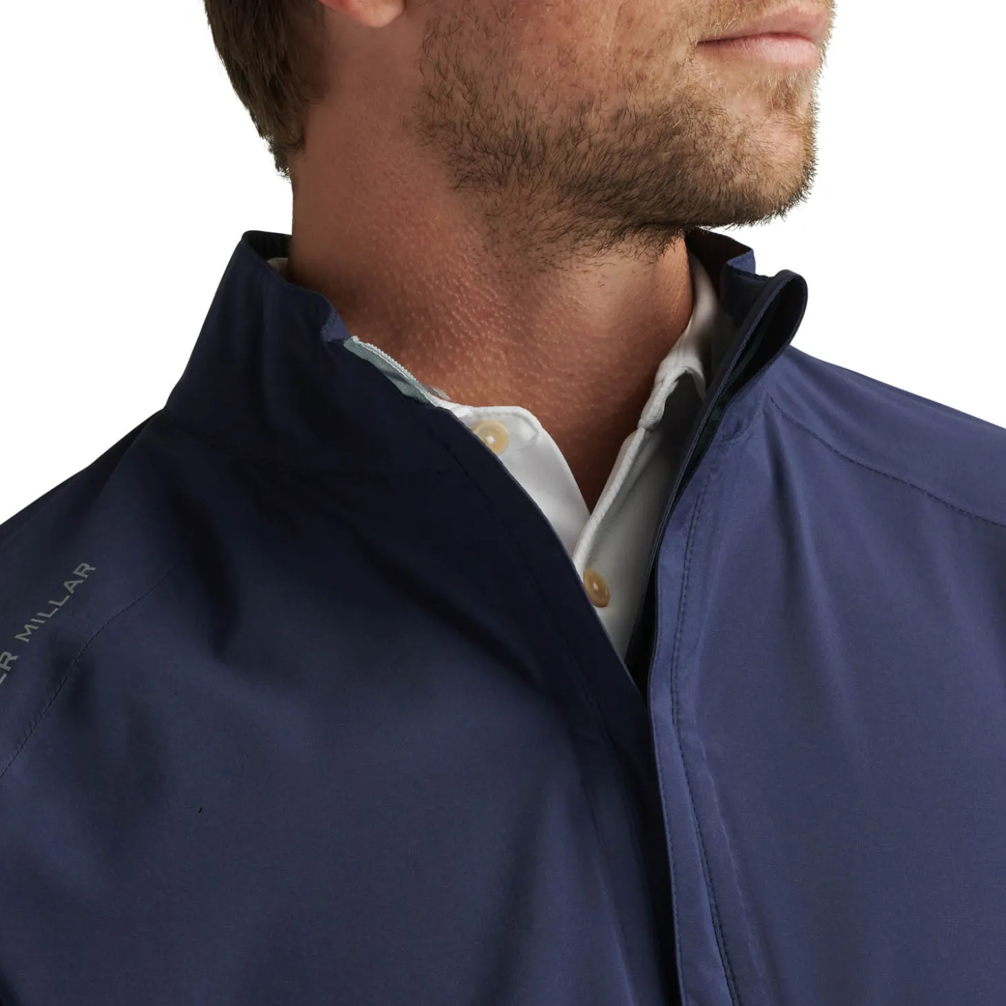 Shield Half-Zip Rain Shell Blå