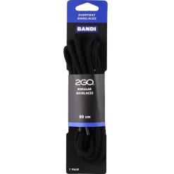Shoelaces 175 Black 80cm