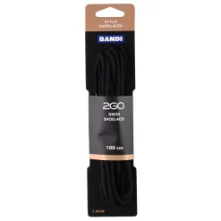 Shoelaces 155 Black 100cm