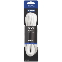 Shoelaces 182 White 120cm