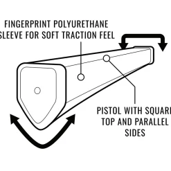 Sink fit PU Squaretop Putter
