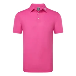 Stretch Pique Solid Rosa