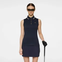 Swing Sleeveless Top Blå