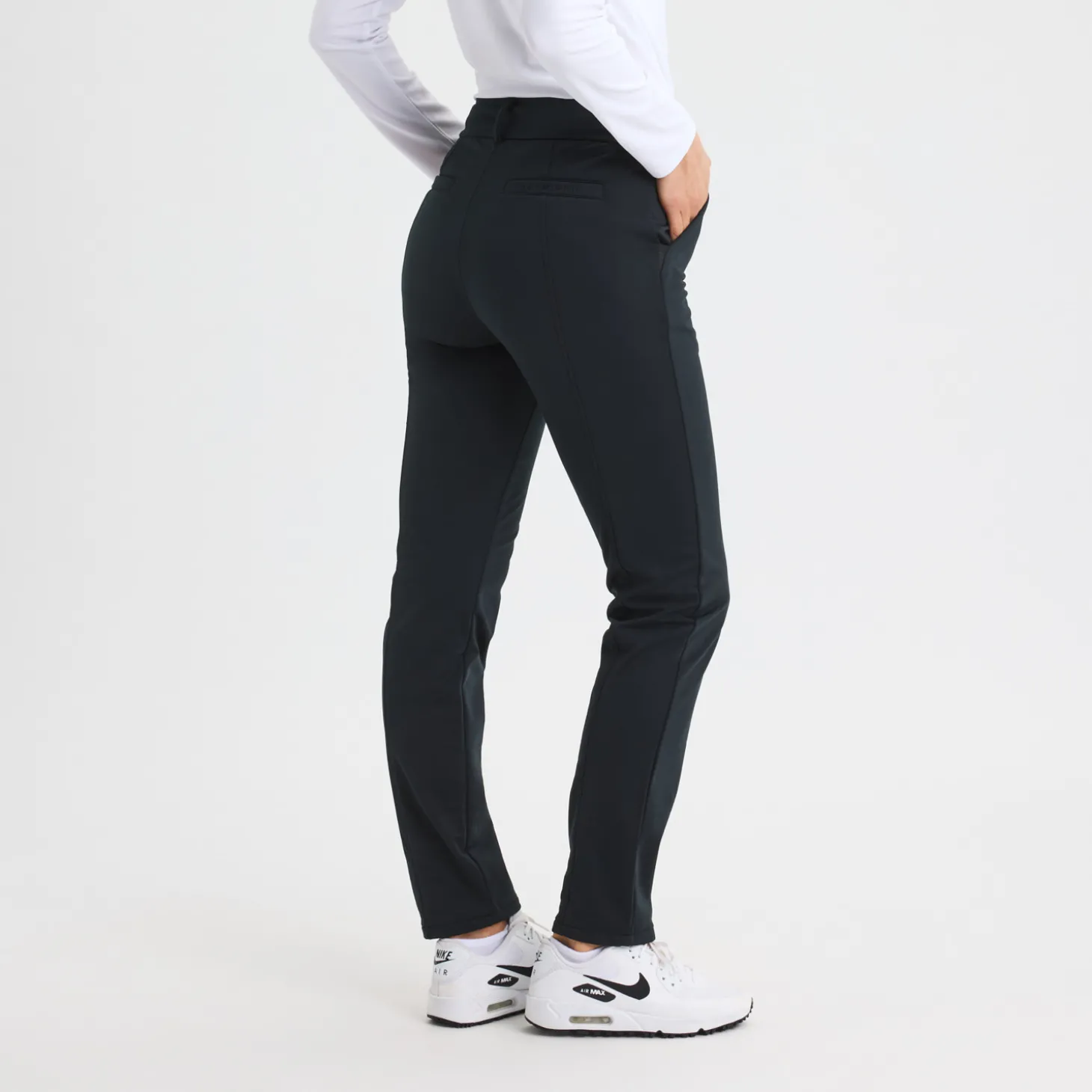 Thermal Stretch Pull On Svart