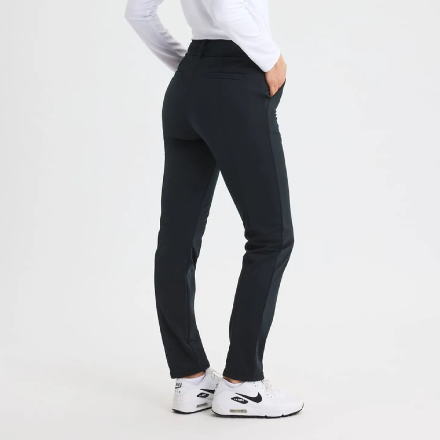 Thermal Stretch Pull On Svart