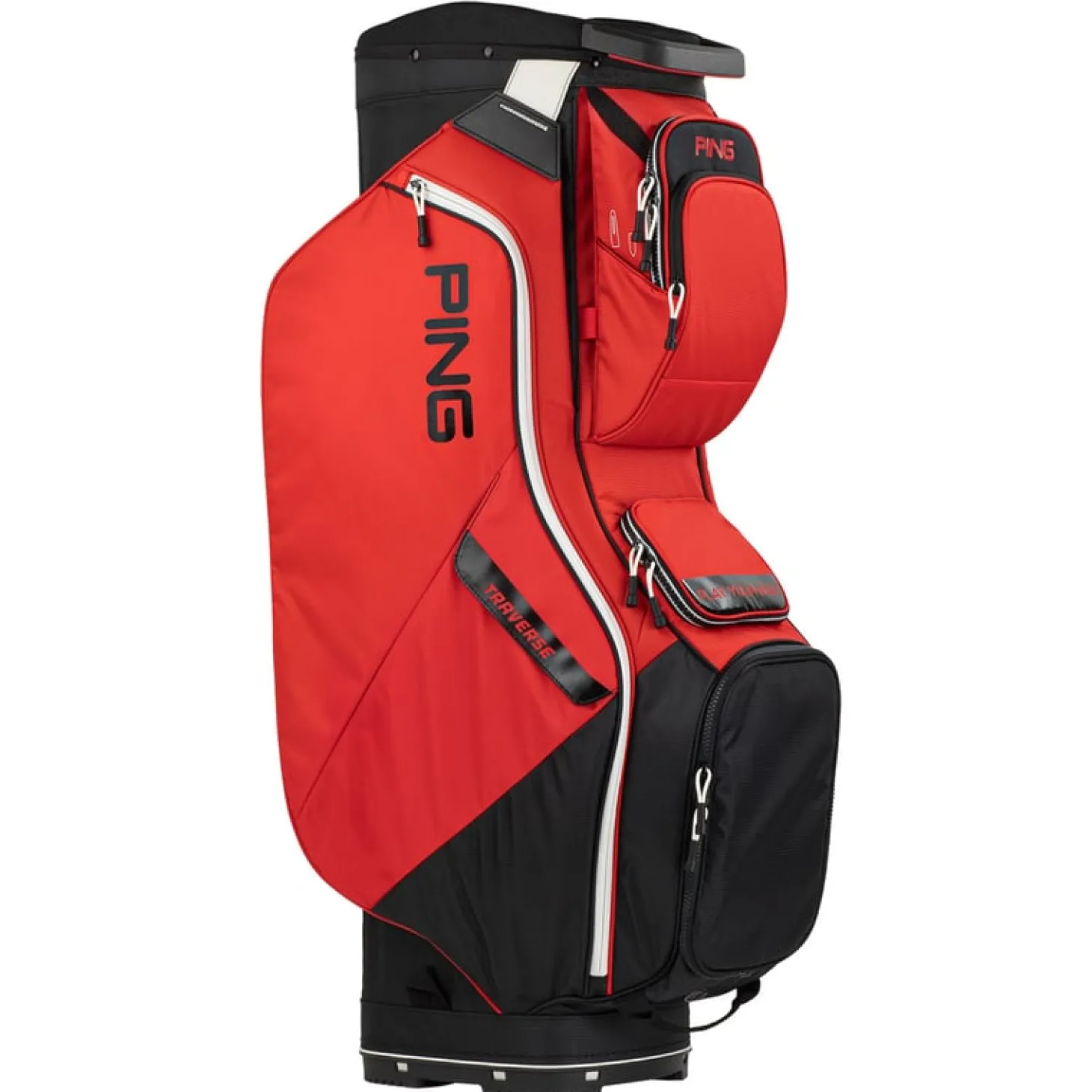 Traverse Röd Svart Vit