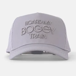 Trucker Cap 3D Board My Bogeytrain: Grå