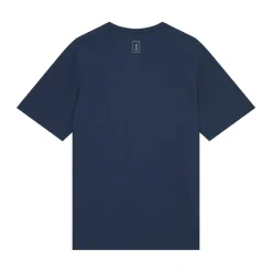 T-Shirt Graphic Crew: Blå