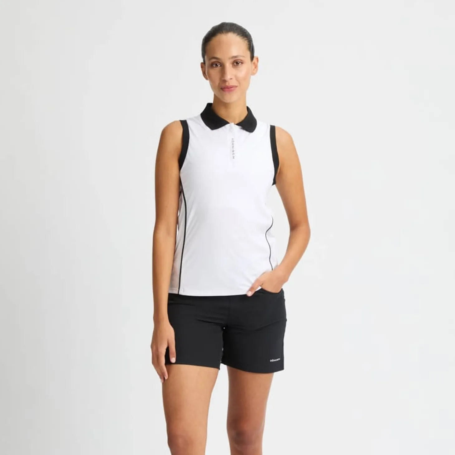 Twill Stretch Pull On Svart