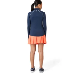 Veronica 1/4 Zip Blå