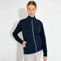 W Carden Midlayer Jkt Blå