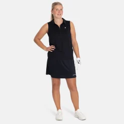 W Comfort Zip Sl Svart