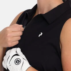 W Comfort Zip Sl Svart