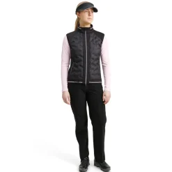 W Grove Hybrid Vest Svart