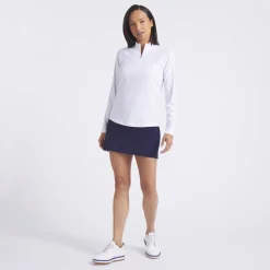 W Houndstooth 1/4 Zip