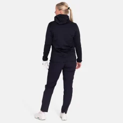 W Light Zip Hood Svart