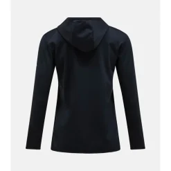 W Light Zip Hood Svart