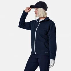 W Sunningdale Fullzip Blå