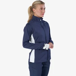 W Tech Windbreaker Softshell Blå Vit