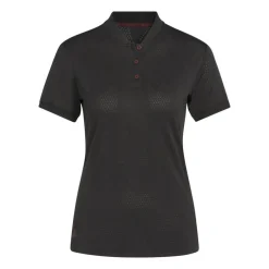 W Ultimate Diamond Jacquard Polo Shirt Svart