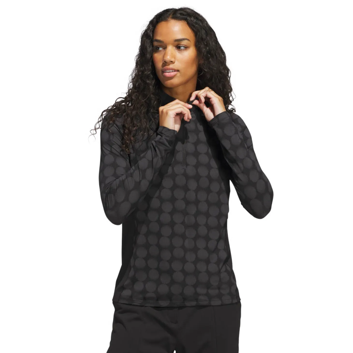 W Ultimate Print Qtr Z Svart