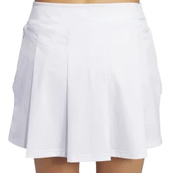 W Ultimate Tour Pleated Skirt Vit