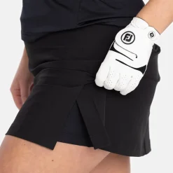 W Woven Stretch Skort Svart