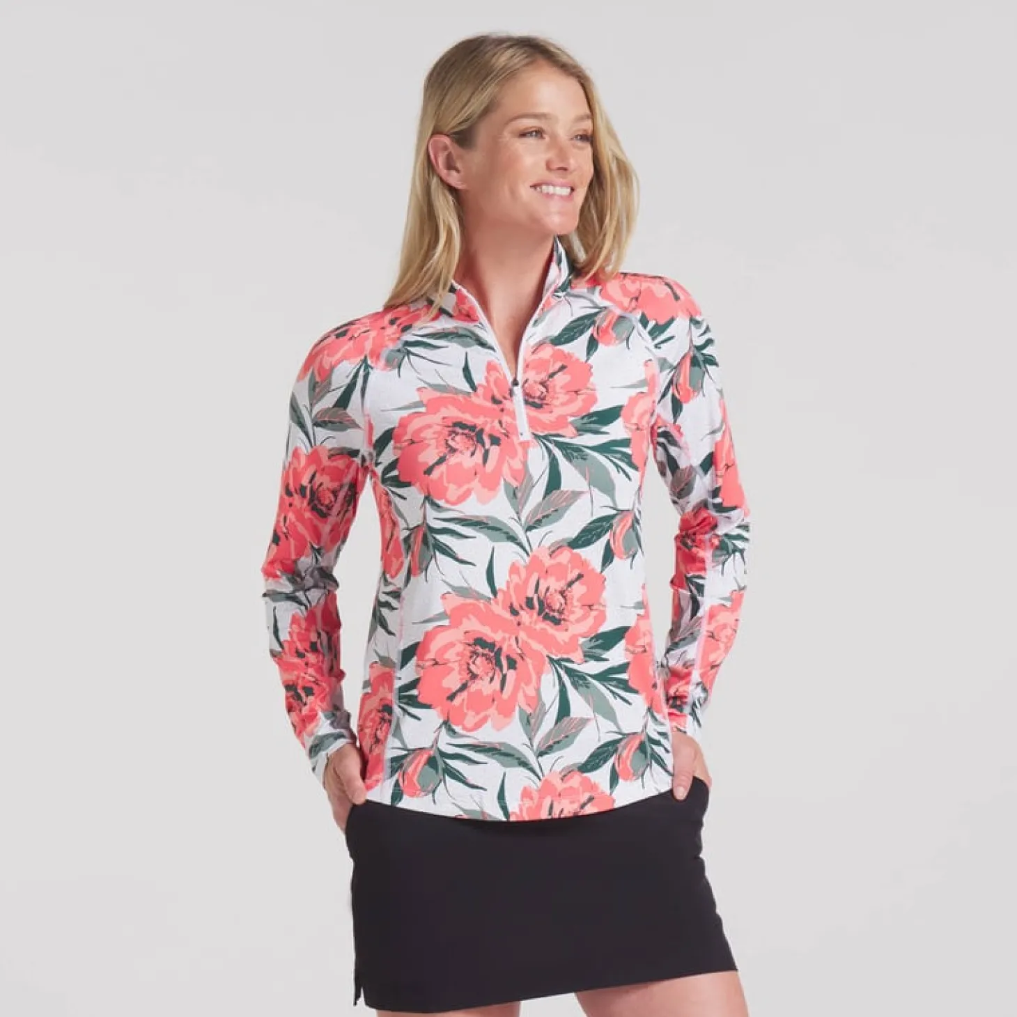 W You-V Beautiful Game 1/4 Zip