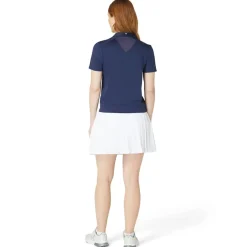 Waist Length Ss Top Blå