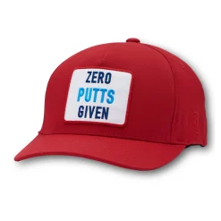 Zero Putts Given Snapback Röd