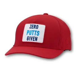 Zero Putts Given Snapback Röd